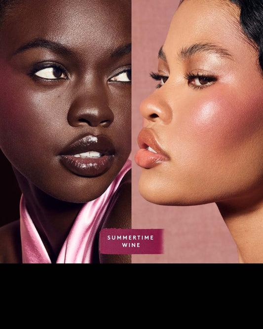 Fenty Cheeks Suede Powder Blush — Summertime Wine