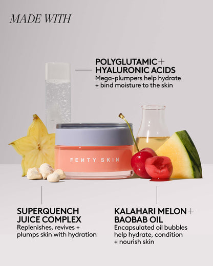 Day + Night Hydrating Routine: Dew N Plump Serum + Slushie Mask