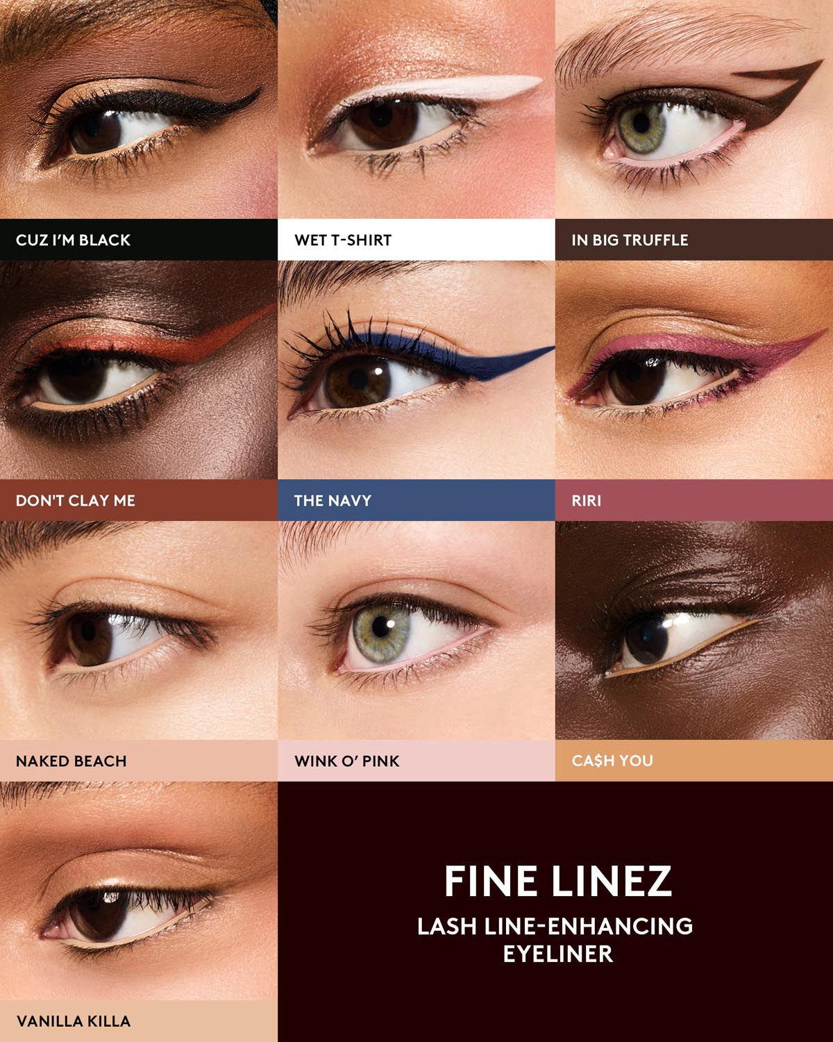 Fine Linez Lash Line-Enhancing Eyeliner — Vanilla Killa
