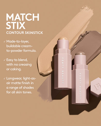 Mini Match Stix Duo Contour + Highlighter Set  — Light Medium