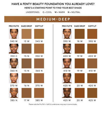 Soft'lit Naturally Luminous Longwear Foundation — 345