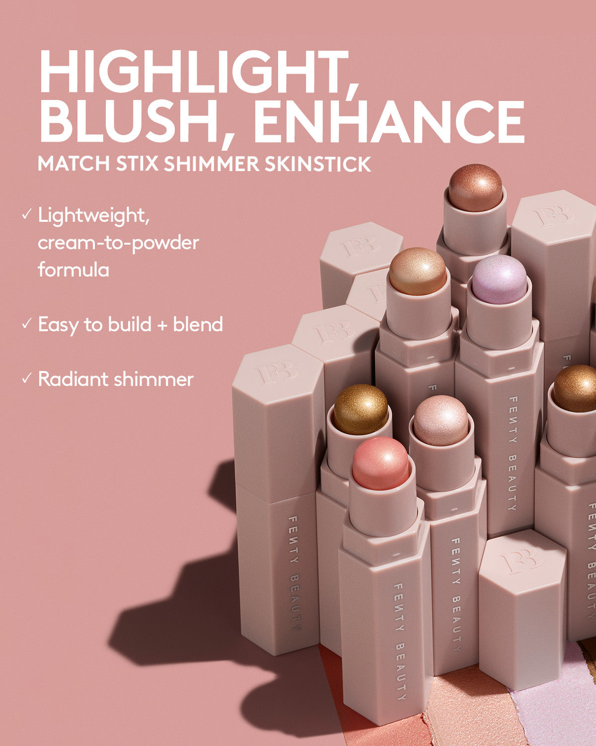 Mini Match Stix Duo Contour + Highlighter Set  — Medium Deep