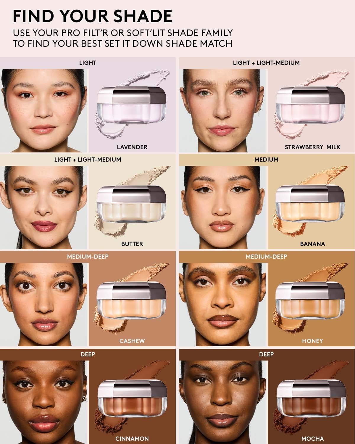 Set it Down Superfine Blurring Setting Powder — Honey