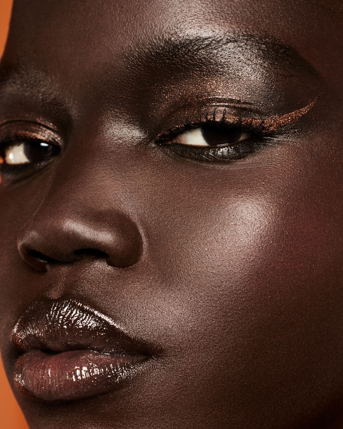 Glitty Lid Shimmer Liquid Eyeliner — Bronze All Ova Collection: Boozy Bronze