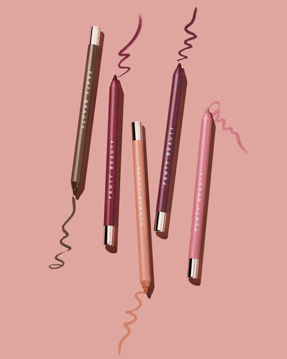 Trace'd Out Longwear Waterproof Pencil Lip Liner — Rose Amber