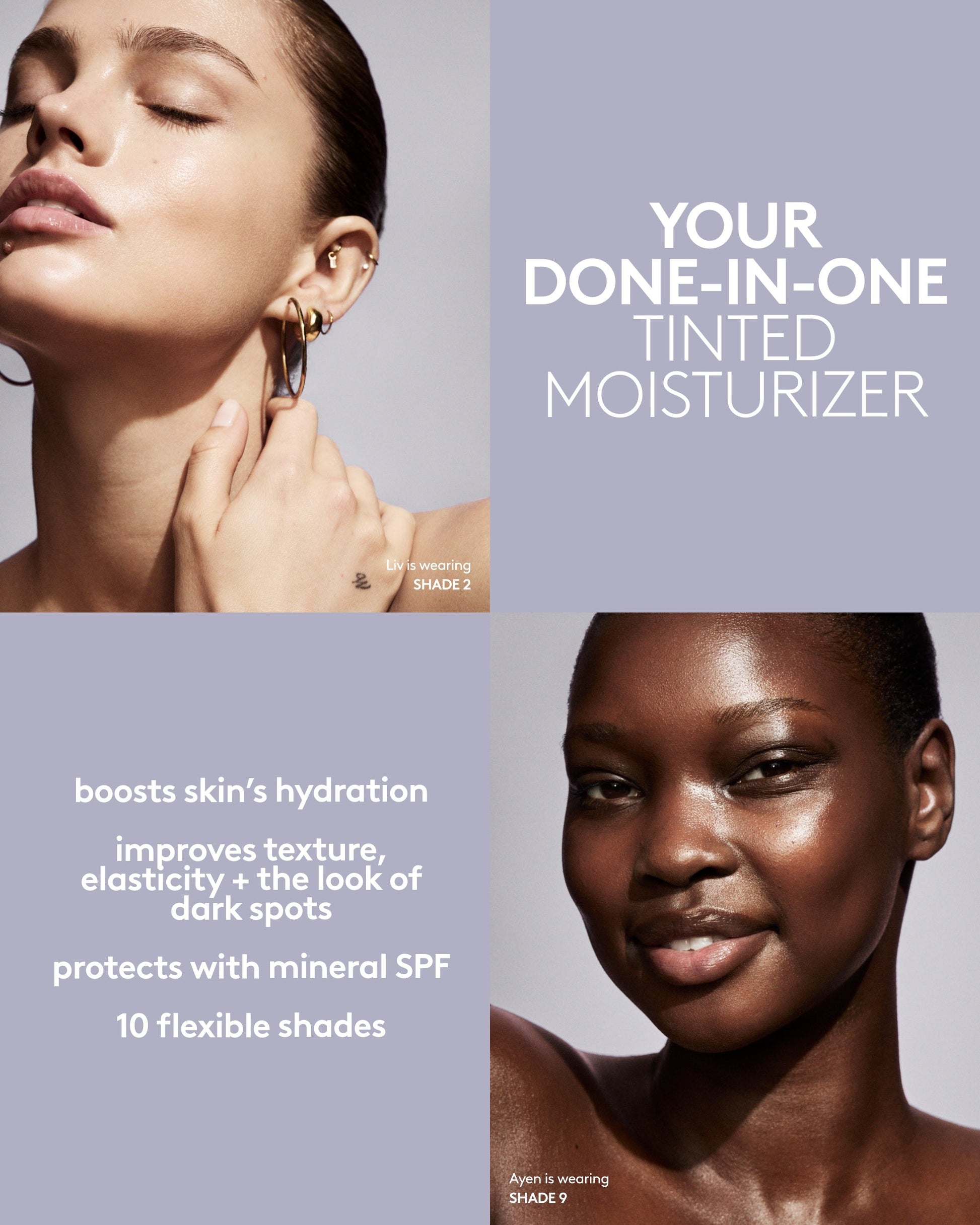 Hydra Vizor Huez Tinted Moisturizer Broad Spectrum Mineral SPF 30 Sunscreen Refill — 5